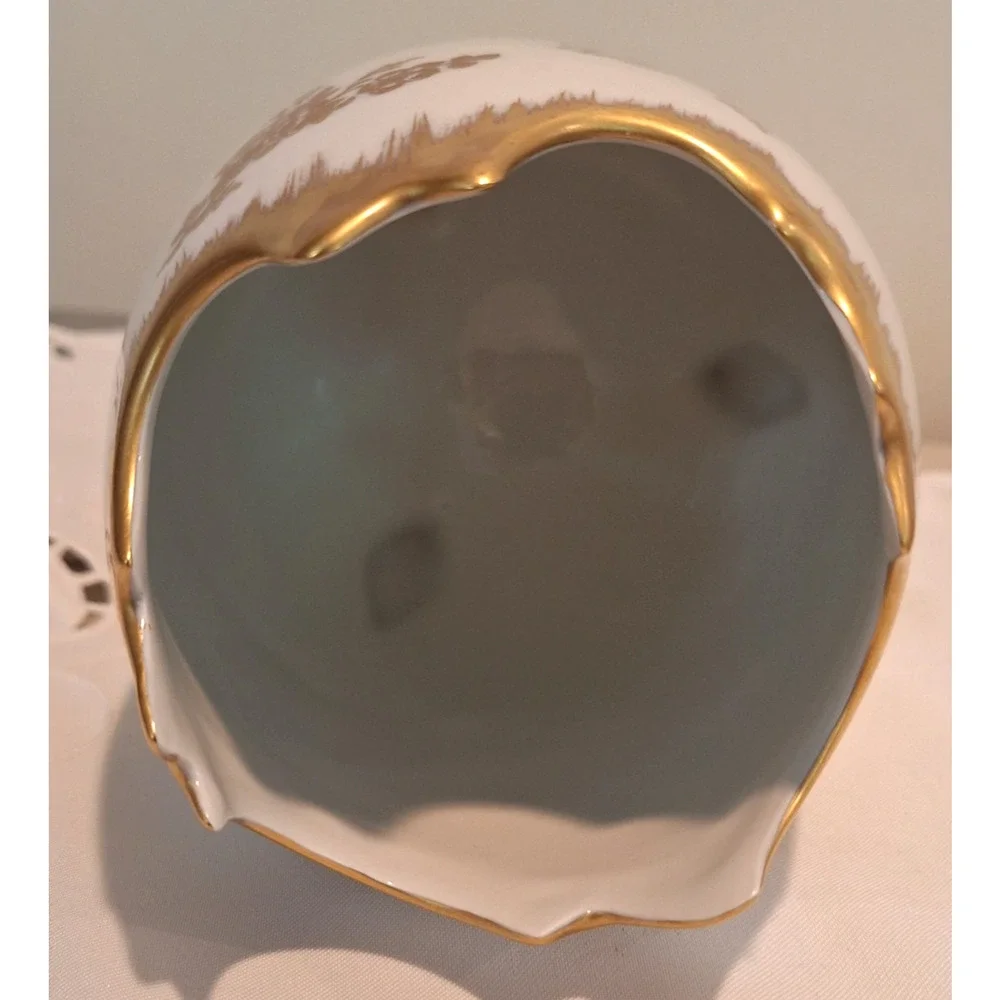 Vtg Pate de Limoges France Large 6.5